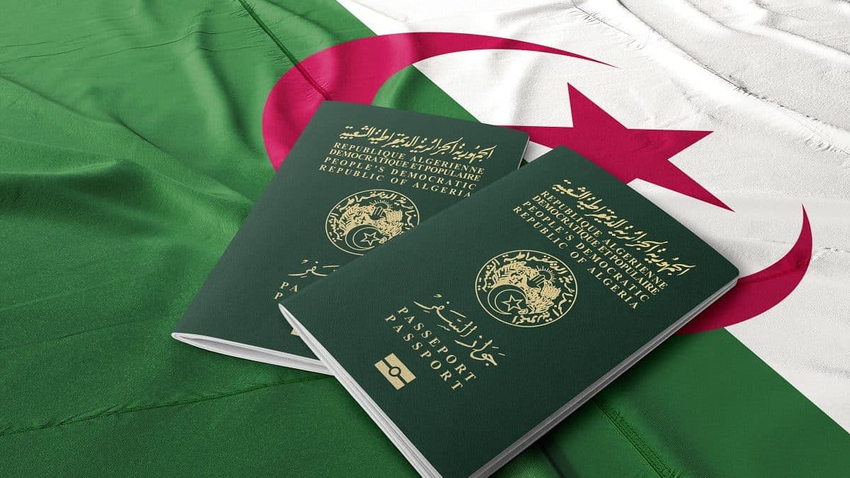 passeport algérien