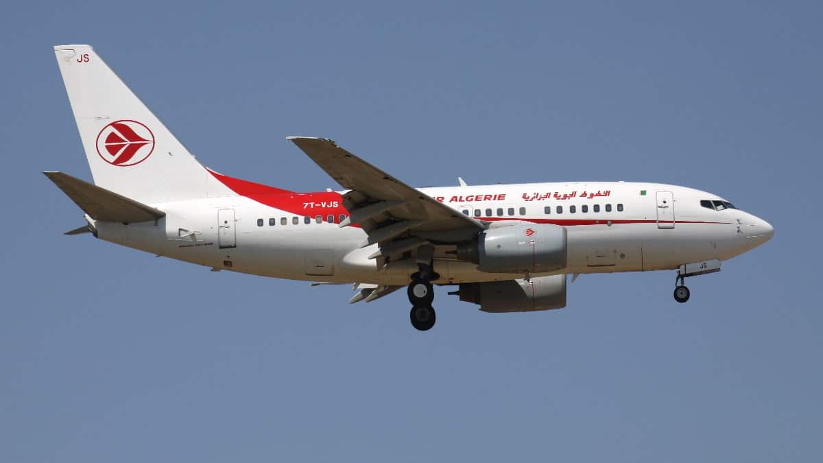 Passagère arrêtée Algérie