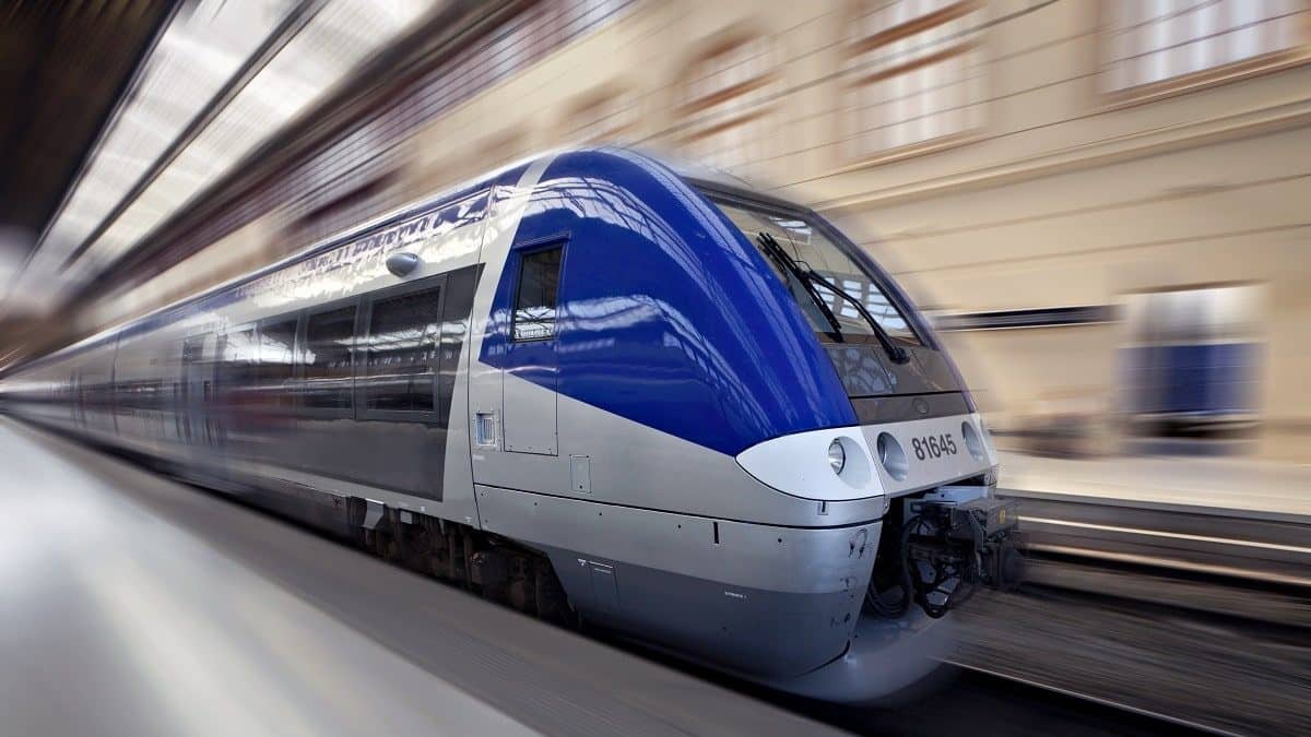 déraillement d'un train