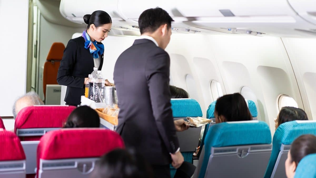 Agents de bord avion