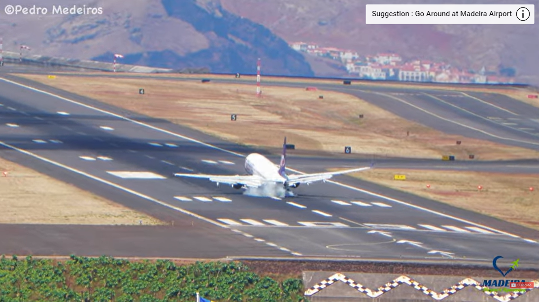 Video.  Pendaratan yang mengesankan dari sebuah Boeing 737 terbentur oleh angin