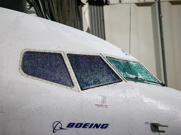 Boeing gelé