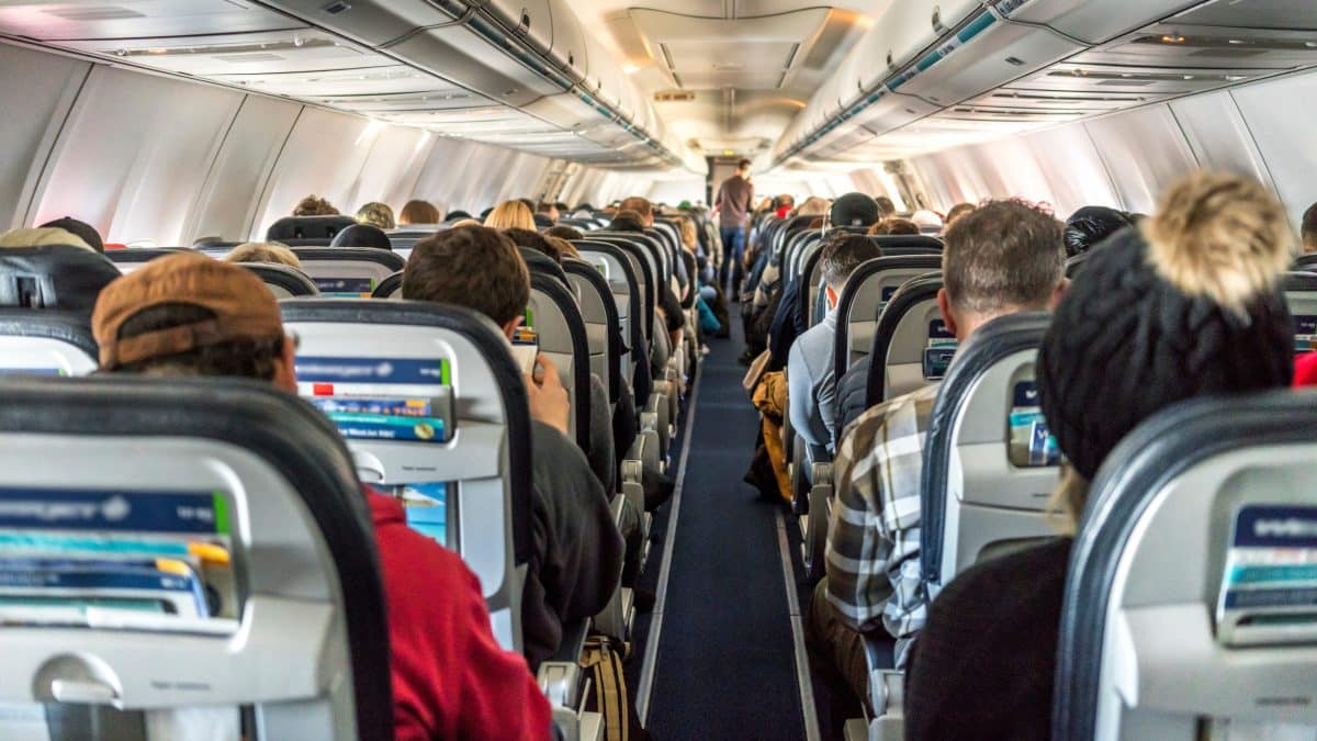 Passagers avion incidents