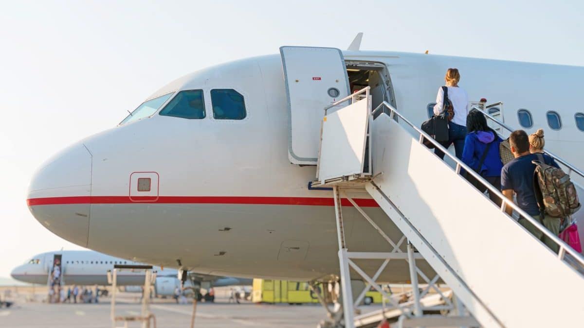 Passagers avion
