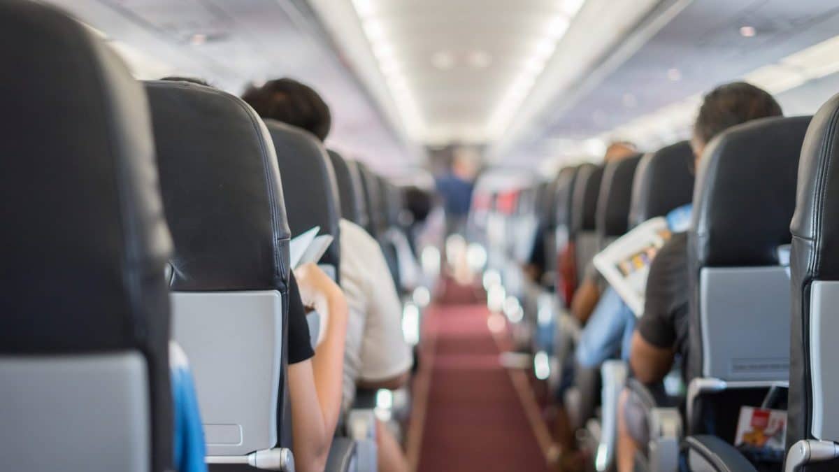 Intérieur avion