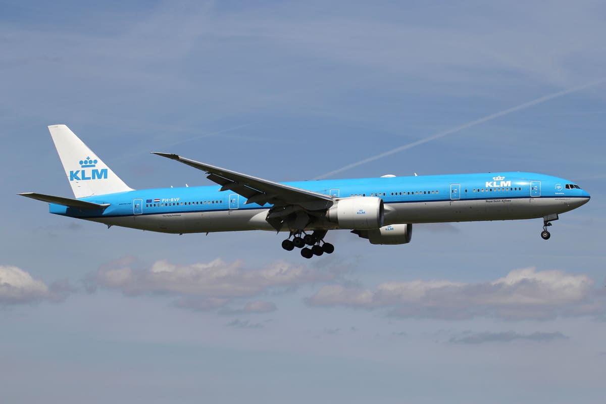 KLM Boeing