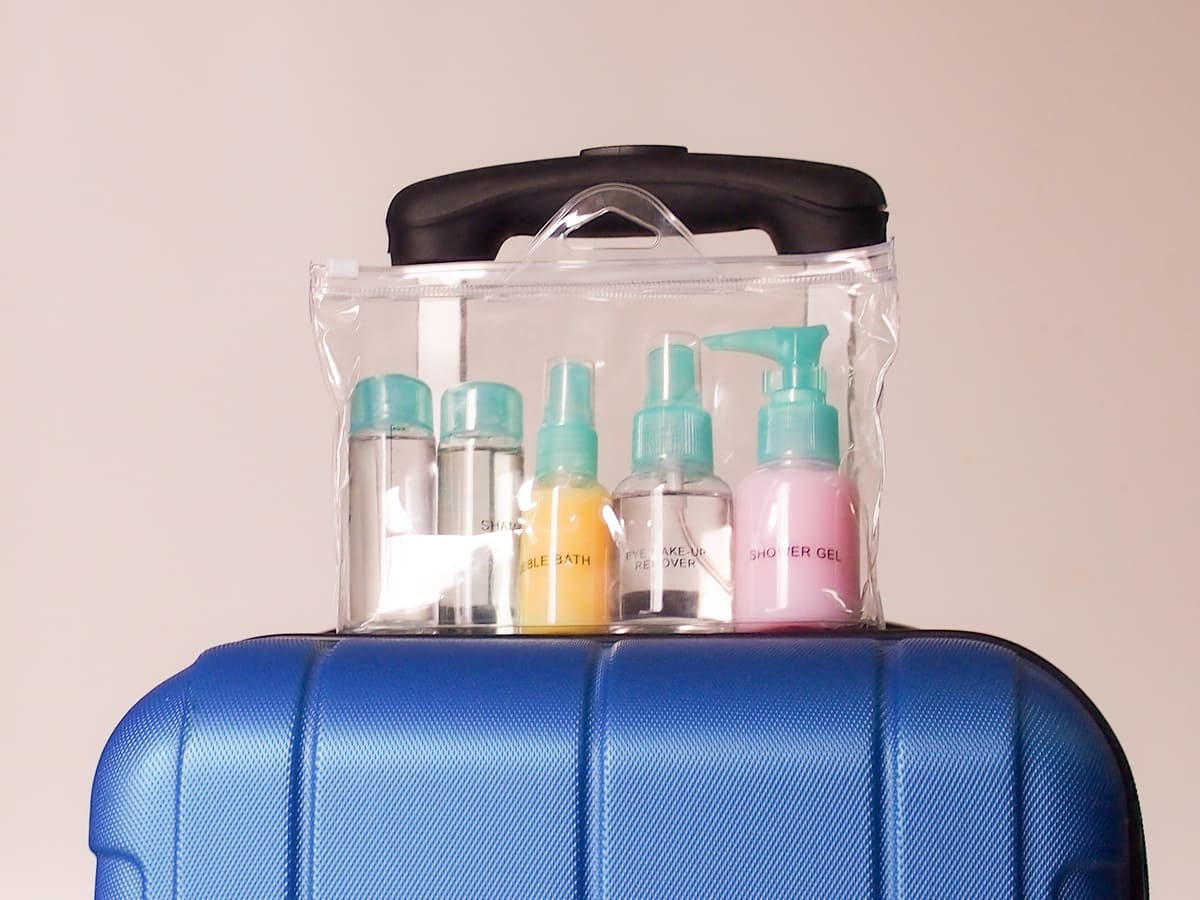 Valise liquides avion