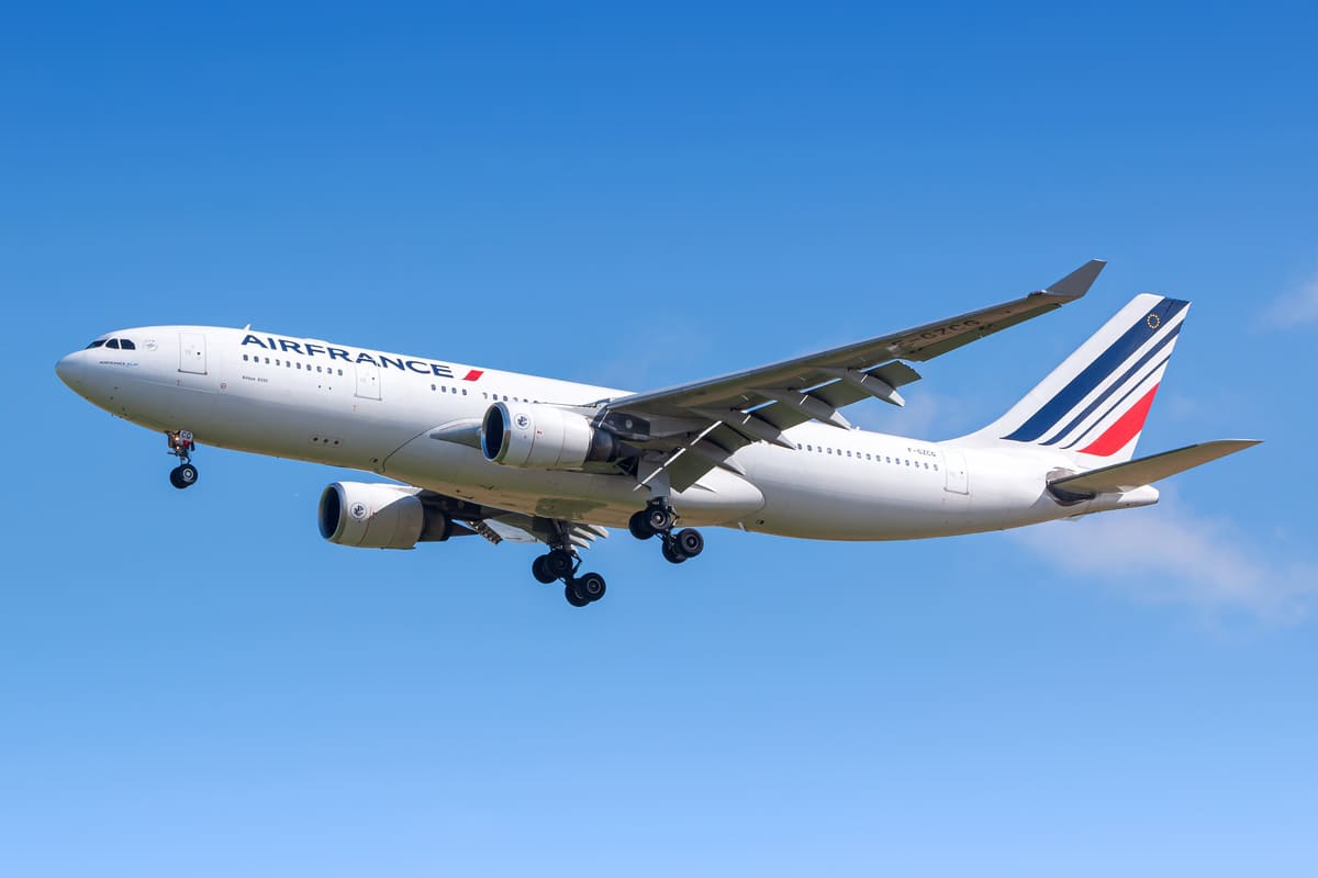 Air France atterrissage