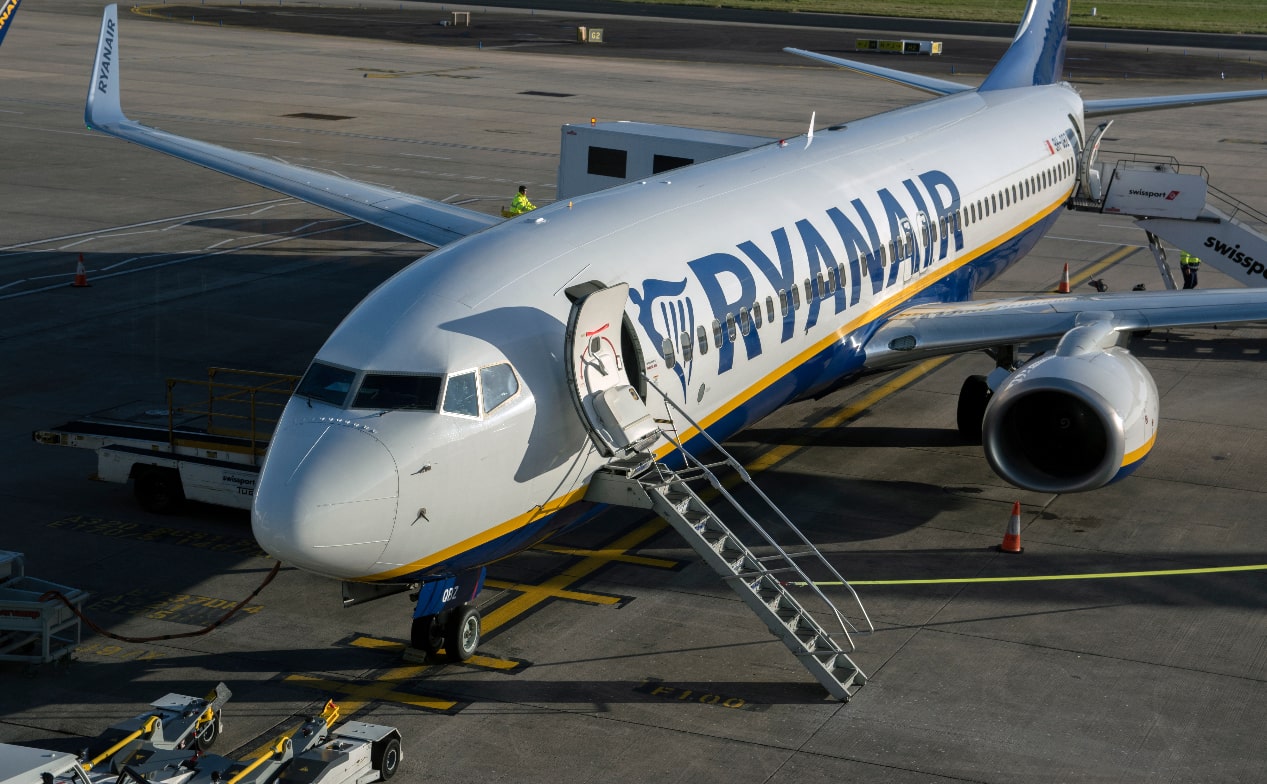 Ryanair avion 