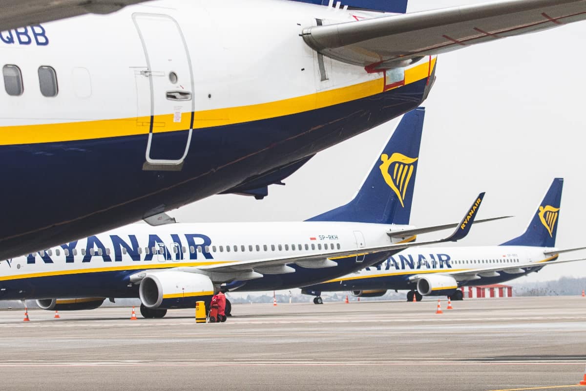 des avions ryanair