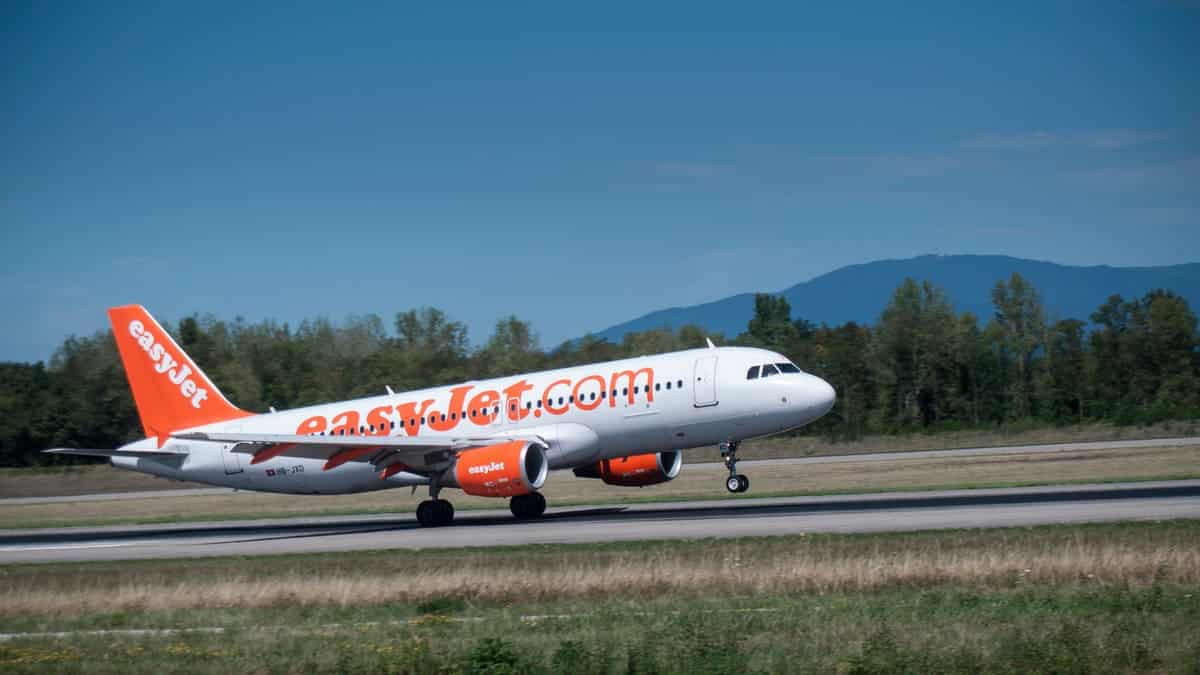 easyJet avion