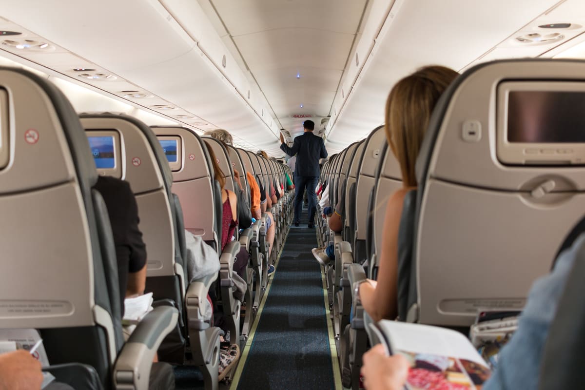 Bagarre avion