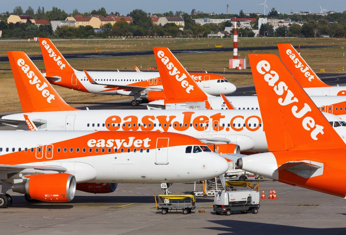 avions easyJet aéroport