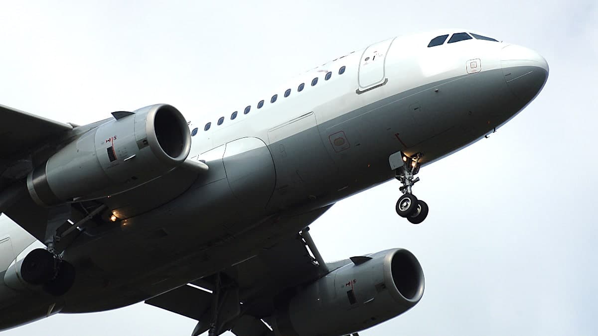 atterrissage avion vol