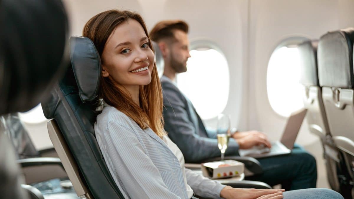 avion passagère