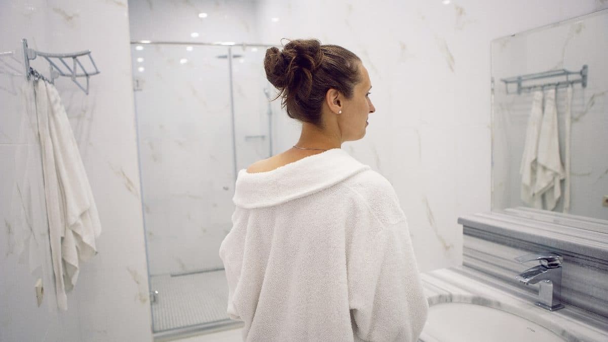 hôtel douche cabine