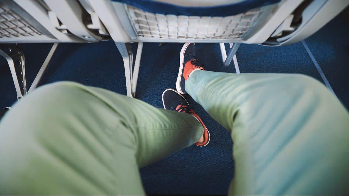 pieds nus avion chaussures