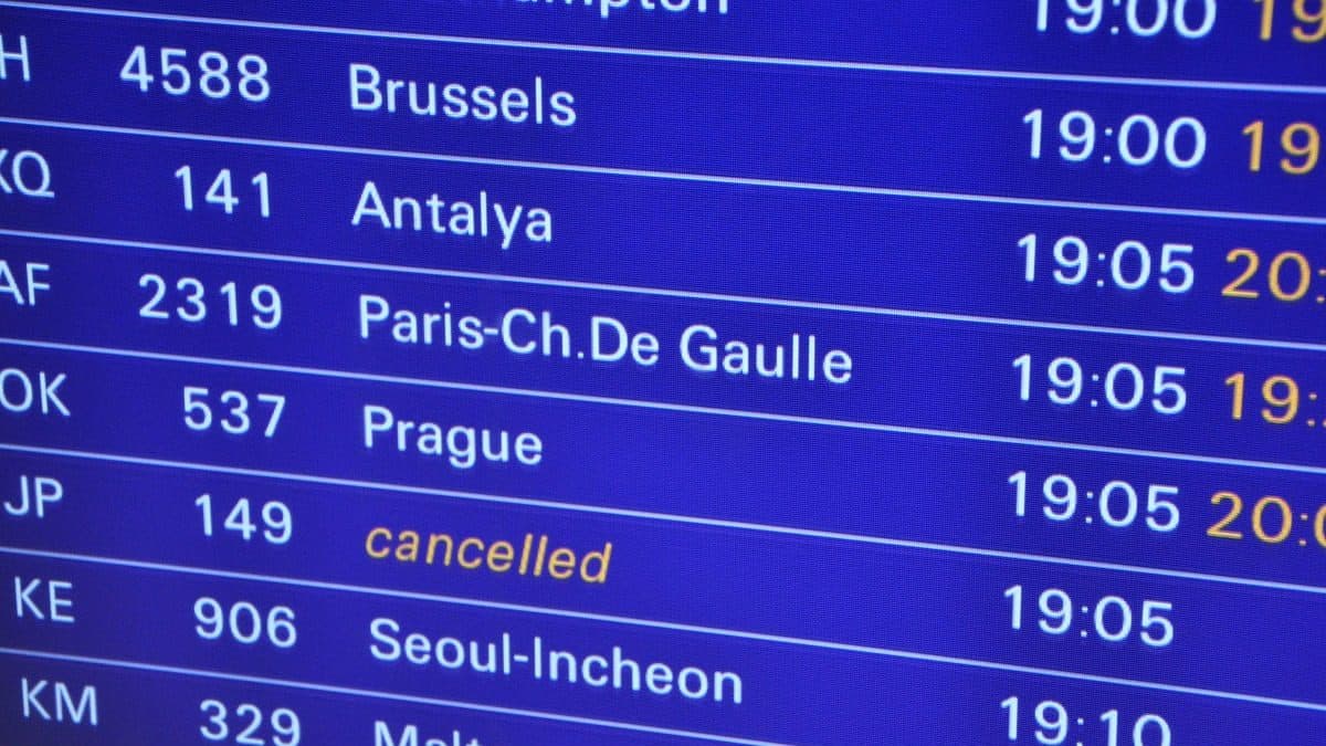 grèves aux aéroports