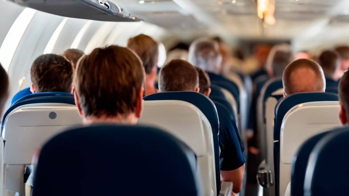 avion comportements passagers