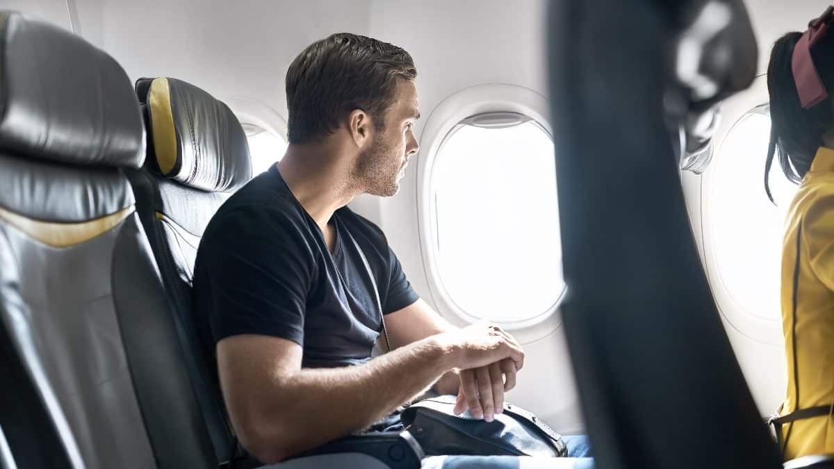 avion passager vol vidéo