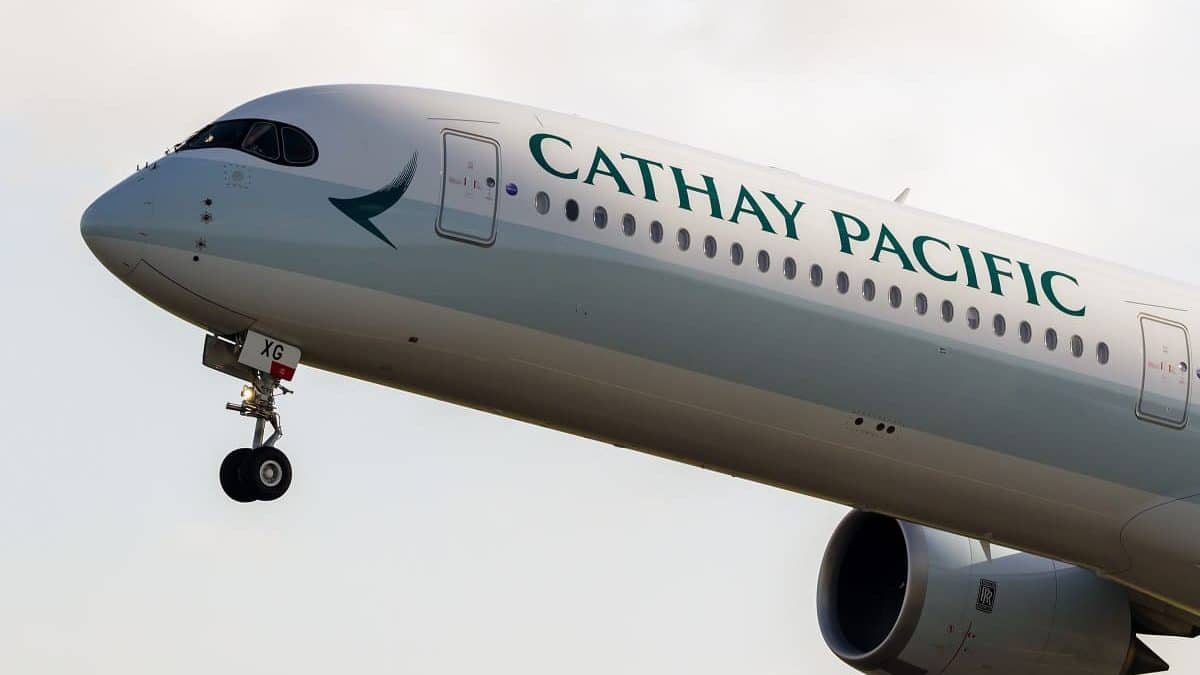 atterrissage d'un Airbus A350
