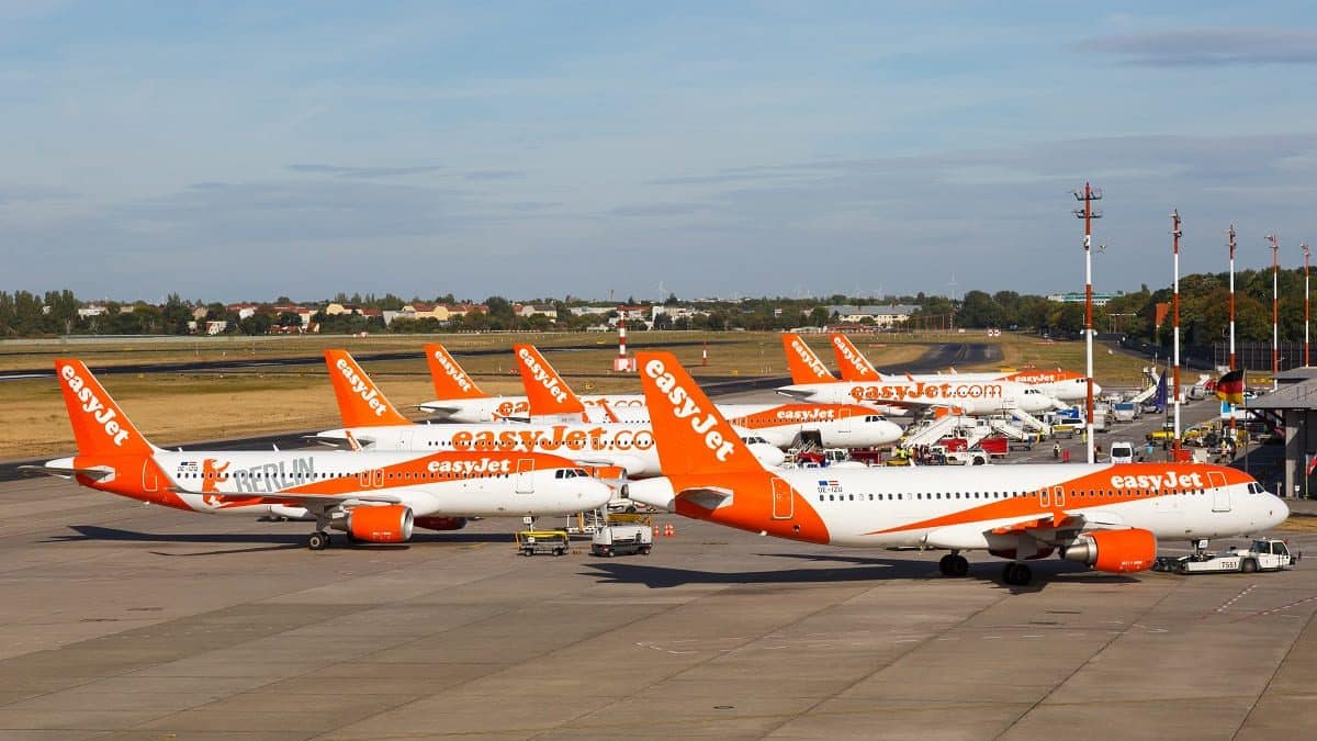 La low cost easyJet