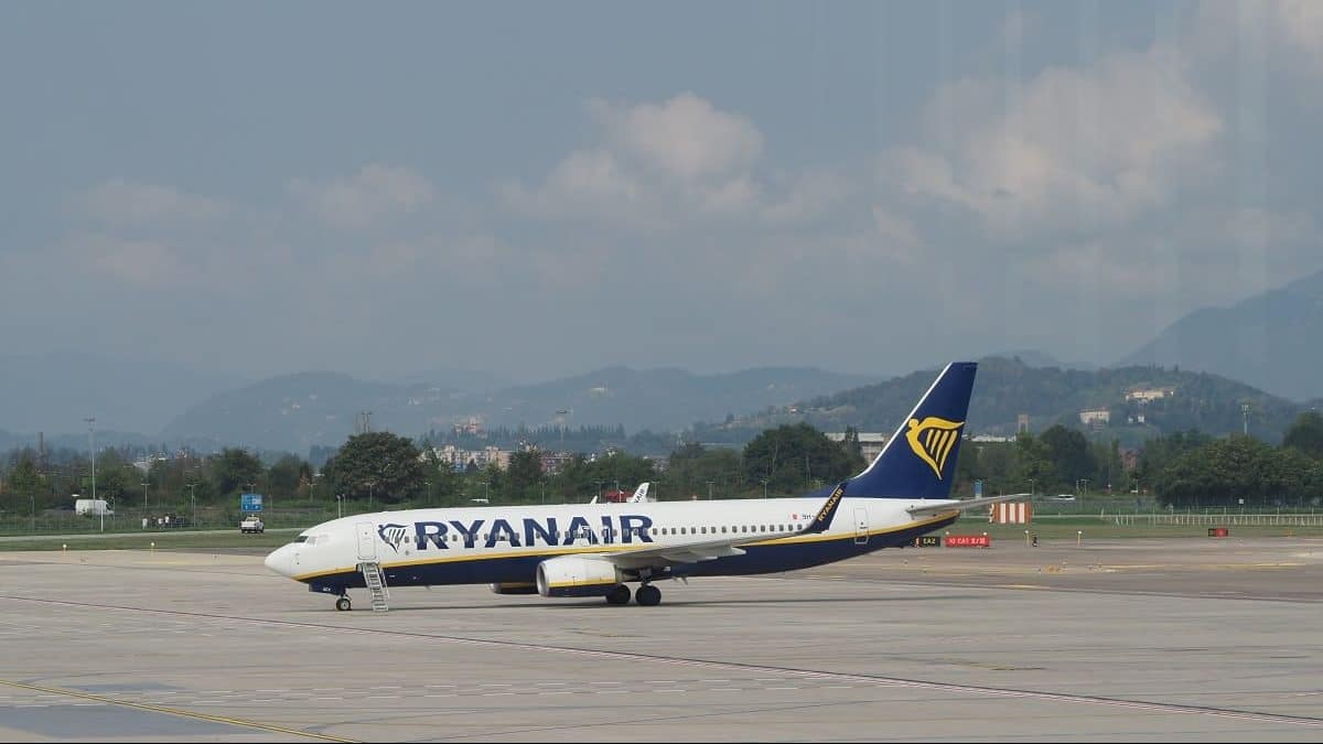 accident évité de justesse par un avion Ryanair