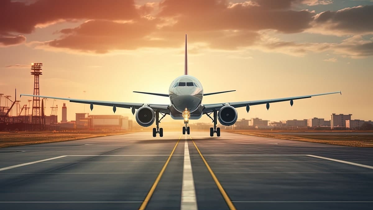 avion atterrissage