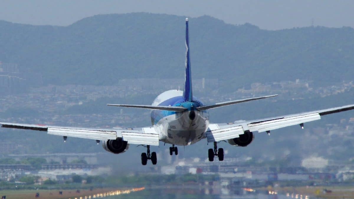 avion atterrissage