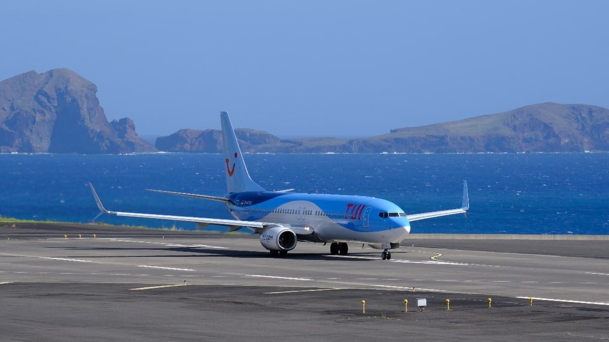 atterrissage d’un Boeing 737 de TUI Fly