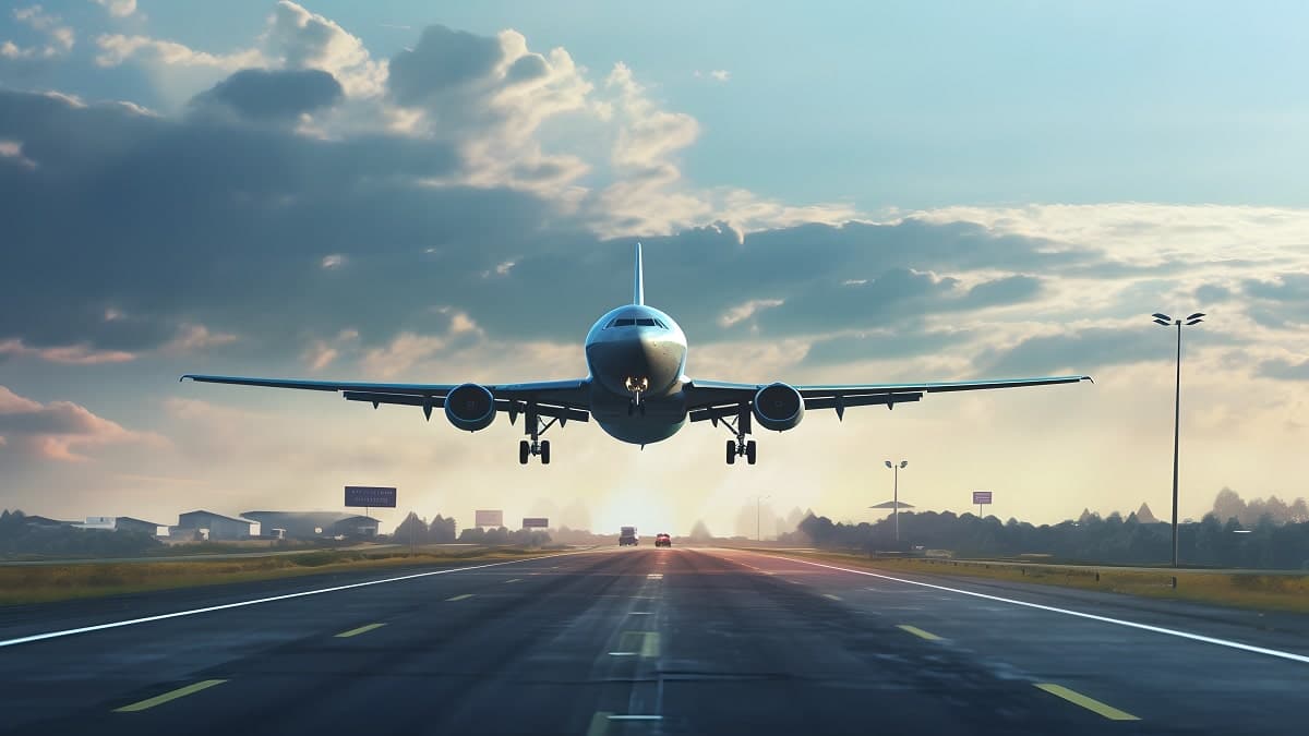 atterrissage avion