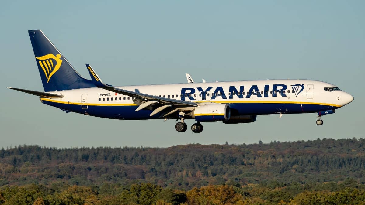 cabine Ryanair selon une AI