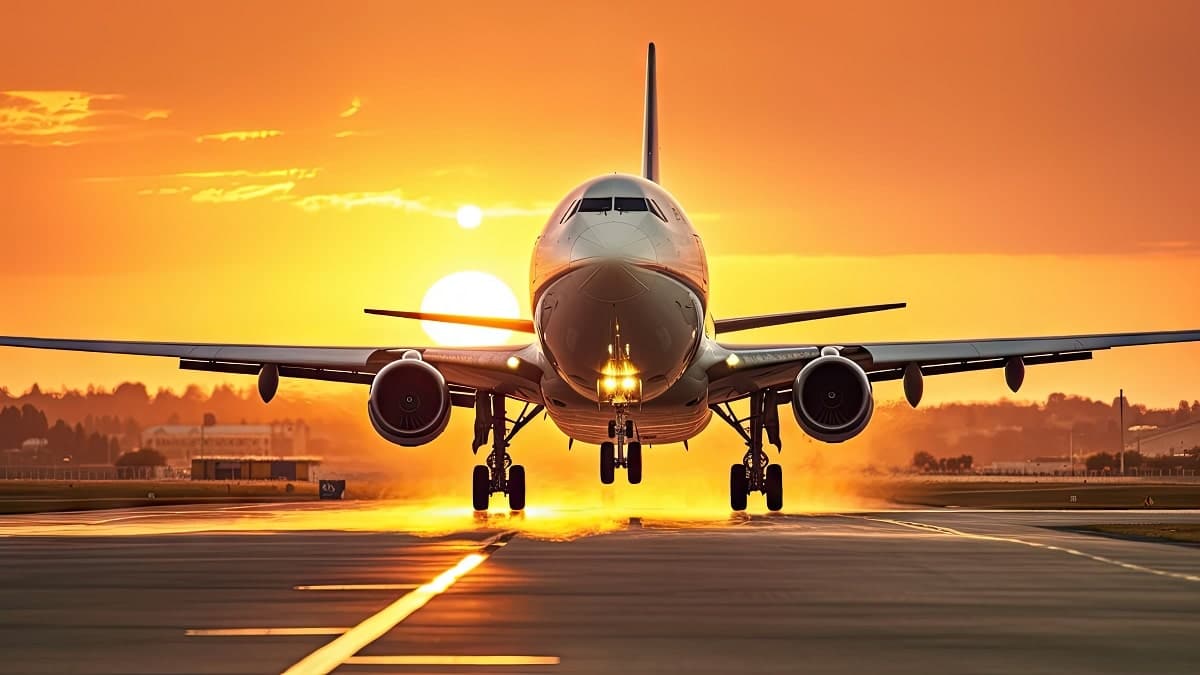 atterrissage avion