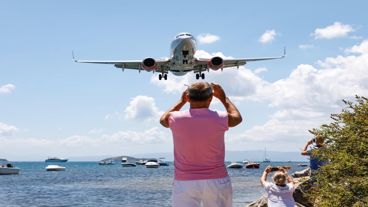 avion atterrissage