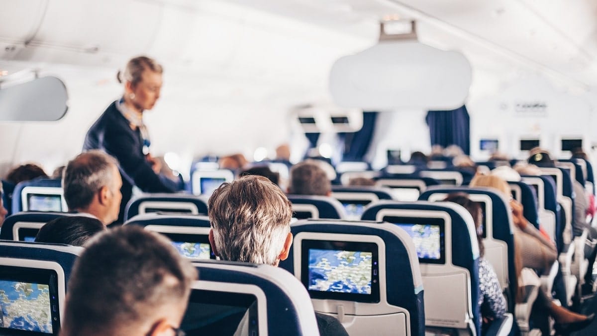 avion passagers comprotements