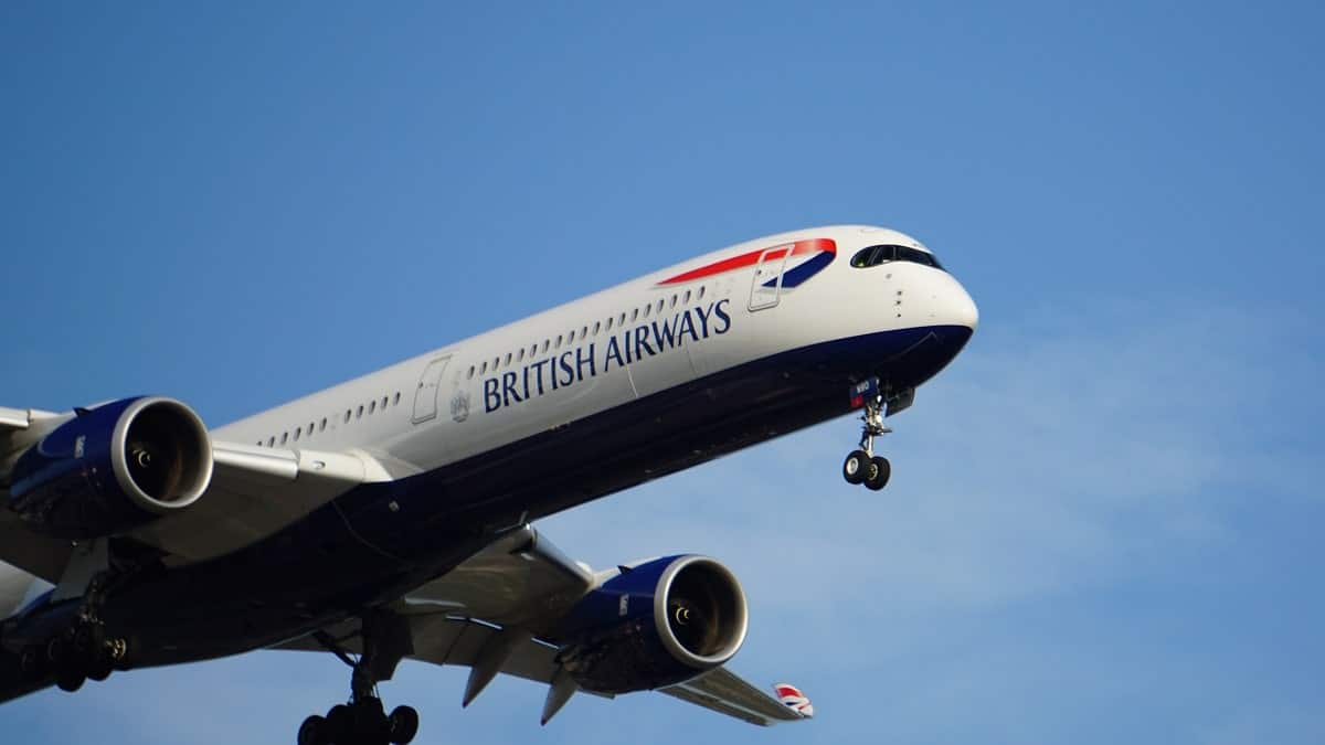 British Airways avion