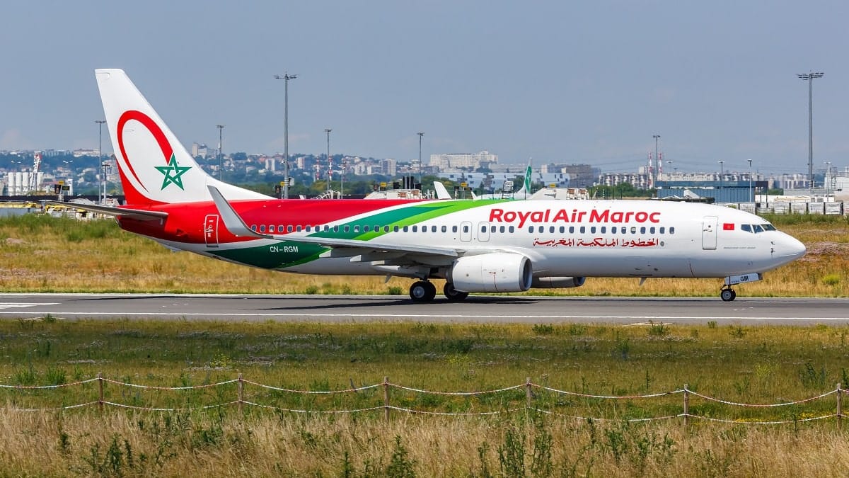 avion Royal Air Maroc