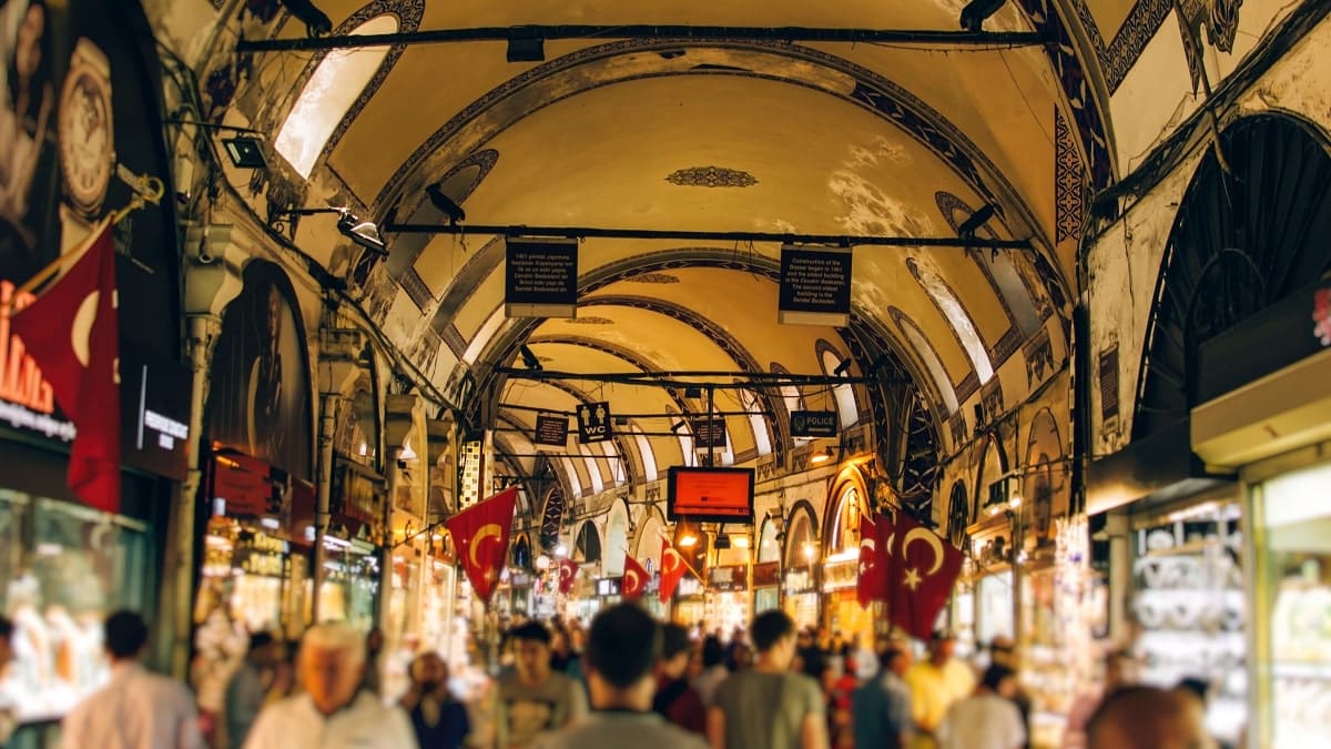 Istanbul abrite le plus grand marché couvert du monde