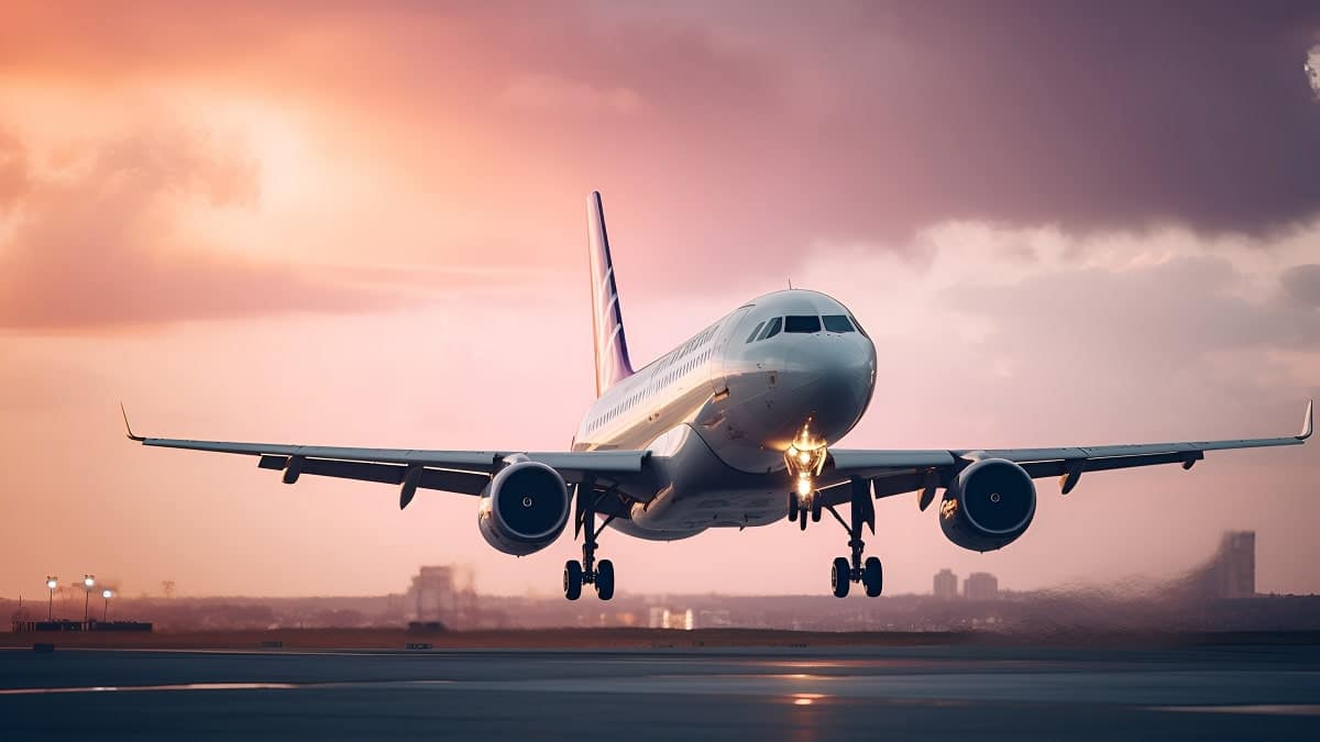 avion atterrissage