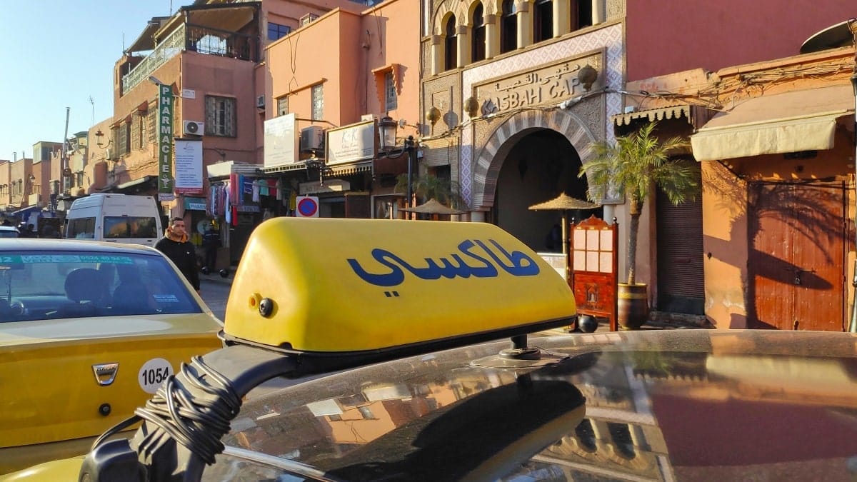 Taxi maroc