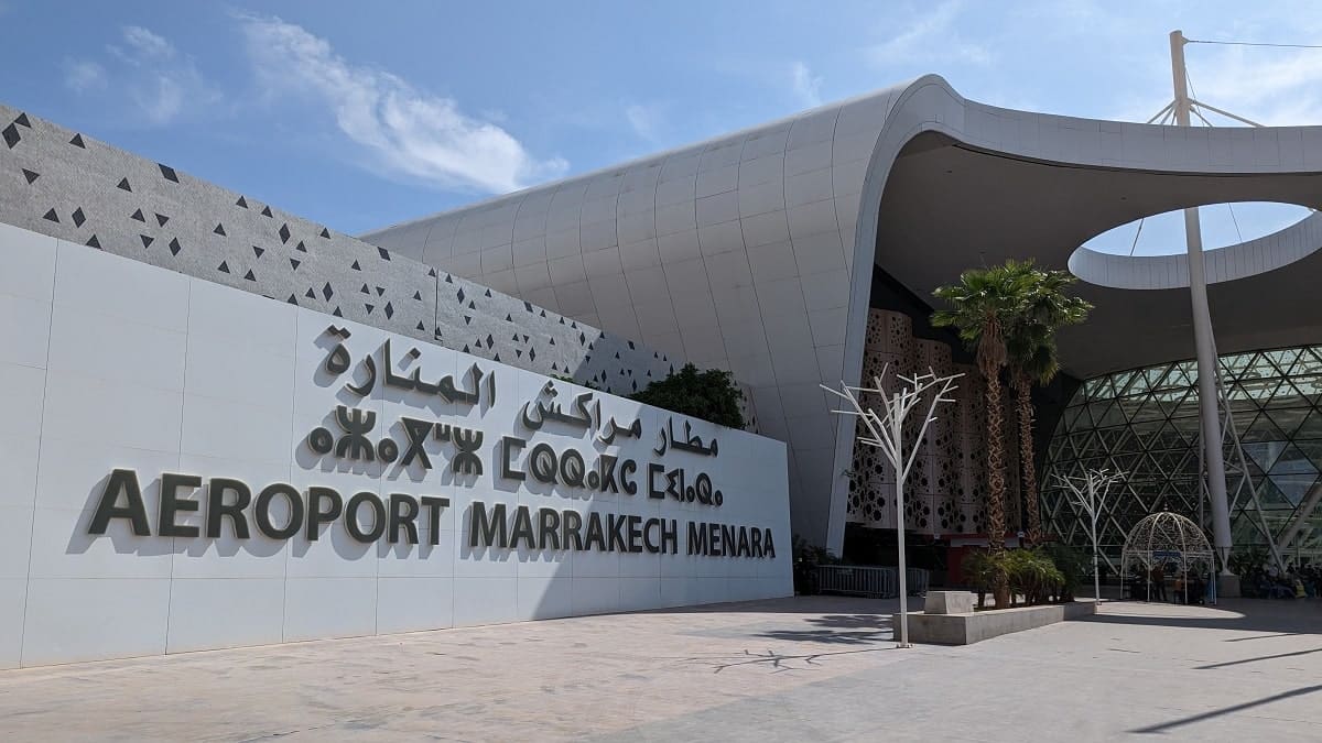 Maroc Marrakech aéroport