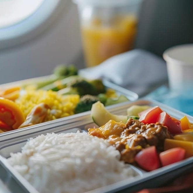 Air Algérie : elle filme son repas en classe Affaires