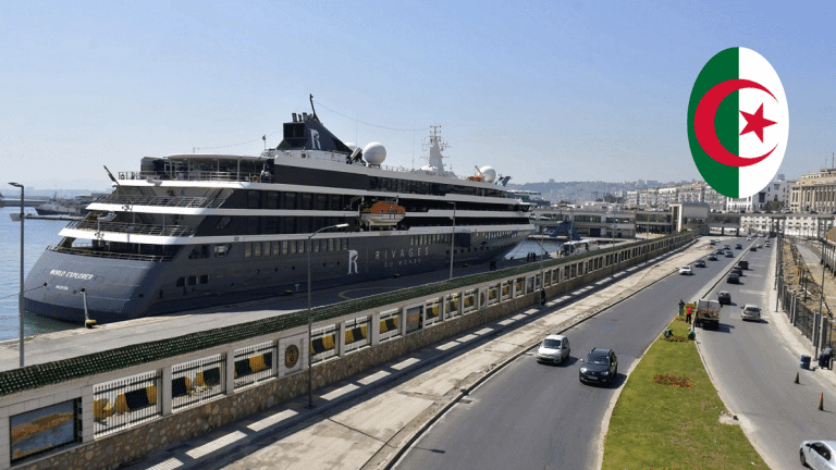 Voyage en Algérie : un bateau de croisière de luxe en escale au port d’Alger (photos)