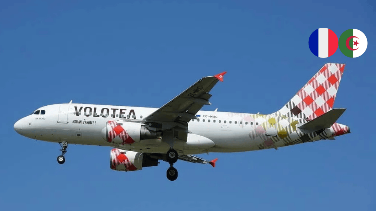 Vols France–Algérie : Volotea ouvre les ventes jusqu’à l’été 2026