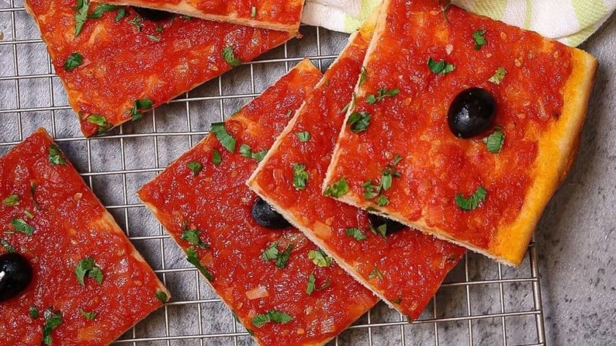 TikTok s’emballe pour la pizza carrée algérienne du chef Mohamed Cheikh