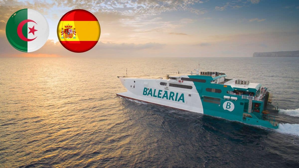 Inédit : des ferries pour voyageurs entre Barcelone et l’Algérie