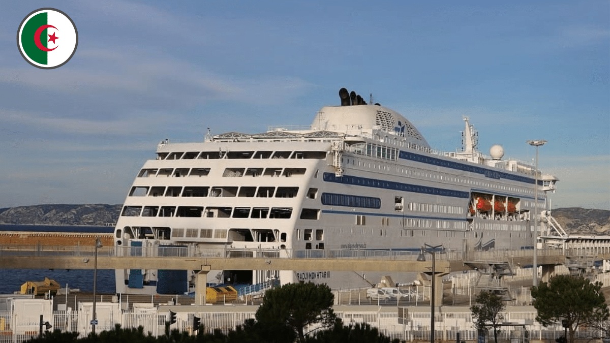 Le ferry d'Algérie Ferries fait l’objet d’une mesure de rétention à Marseille