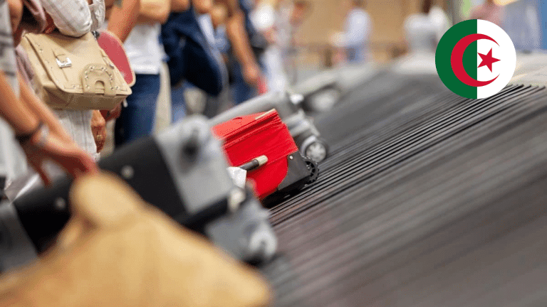 Aéroport d’Alger : un passager surpris par une nouvelle restriction sur les bagages