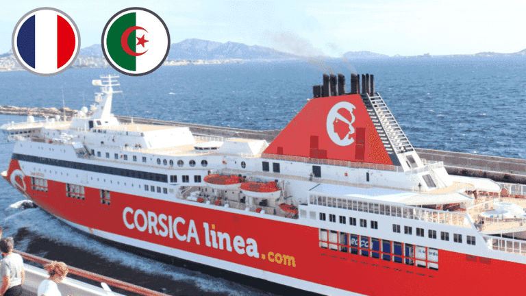 Corsica Linea décès passager Algérie