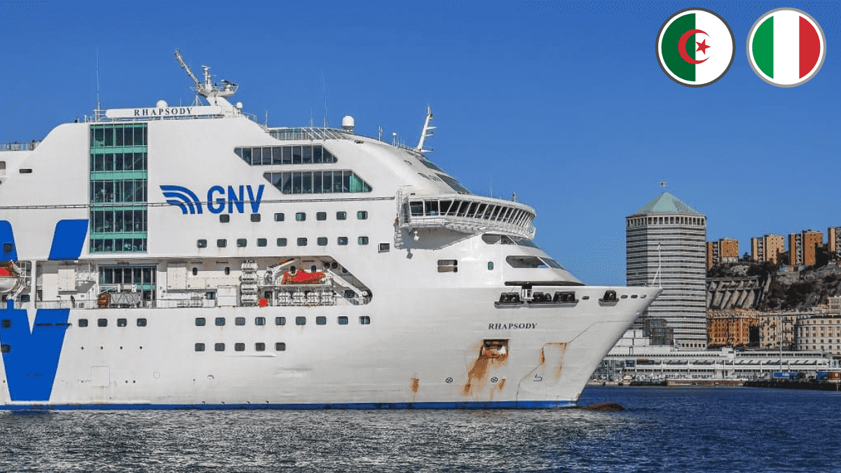 GNV va lancer des traversées Italie - Algérie
